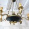 Candelabru antic in stilul francez Empire cu elemente din bronz