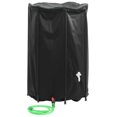Gossi rezervor de apa cu robinet, pliabil, 1000 l, pvc foto