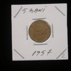 M1 C10 - Moneda foarte veche 21 - Romania - 5 banI - 1957