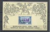 TSV* - BLOK 1979 NORFOLK ISLAND MICHEL 232 MNH/** LUX, Nestampilat
