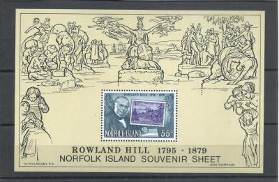 TSV* - BLOK 1979 NORFOLK ISLAND MICHEL 232 MNH/** LUX foto