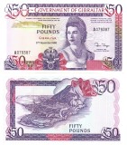 Gibraltar 50 Pounds 1986 P-24 UNC