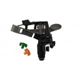 Aspersor de impact din plastic cu circuit reglabil 1/2