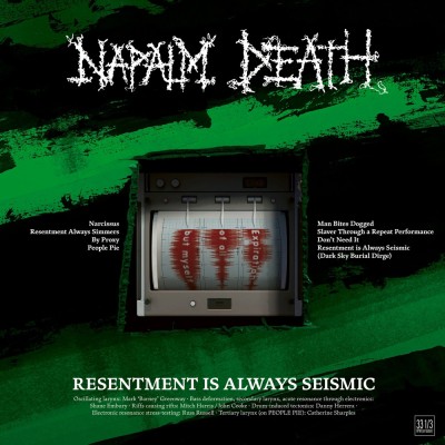 Napalm Death Resentment Is Always Seismic minialbum (cd digi) foto
