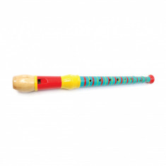 Flaut din lemn - pentru copiii creativi