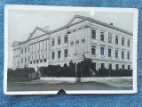 148 - Gherla Scoala / Szamosujvar Gimnazium / carte postala, Circulata, Fotografie