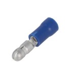 Terminal papuc rotund tata 4 mm 1.5/2.5 mm2 crimpat pe cablu