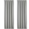 Set 2 Draperii Lola cu rejansa Jemidi, 140 x 250 cm, Gri, Poliester, 55308.25.02
