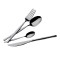Set tacamuri 24 piese, 6 persoane, negru oglinda Berlinger Haus BH 3066