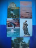 HOPCT LOT NR 596 CONSTANTA-CT-5 CARTI POSTALE-RSR-NECIRCULATE, Circulata, Printata