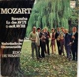 Mozart , Edo de Waart &lrm;&ndash; Serenades (E Flat Major, K. 375 / C Minor, K. 388) NM / VG vinil, LP, disc _ NM / VG _ Philips, Olanda, 1969