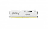 Cumpara ieftin Memorie RAM Kingston, DIMM, DDR5, 32GB, 5600MHz, CL40, 1.35V, FURY Beast White,