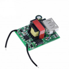 DC-DC converter step-down coborare tensiune, IN: 12-80V, OUT: 5V -1A (DC.555E)