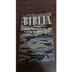 Em. Iaroslavski - Biblia pentru credinciosi si necredinciosi