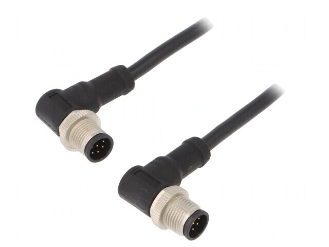 Cablu senzori/automatizări M12-M12 1m 8 pini