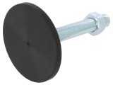 Picioruș antialunecare cu ax și contrapiuliță GN 40-80-M16-100-A1-UK