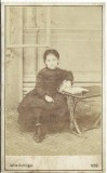 AMS @ - FOTO CDV JULIUS GERTINGER, 1868, VIENA