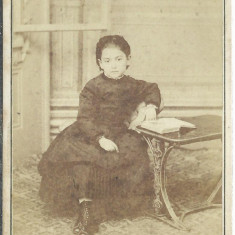 AMS* - FOTO CDV JULIUS GERTINGER, 1868, VIENA