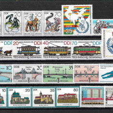 C4754 - lot timbre nestampilate MNH Germania DDR