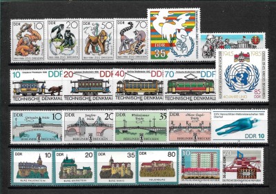 C4754 - lot timbre nestampilate MNH Germania DDR foto