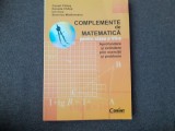 COSTEL CHITES SEVERIUS MOLDOVEANU Complemente de matematica pentru clasa a VII-a