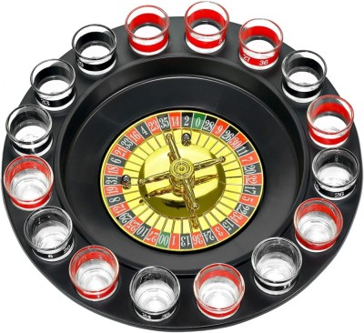 Set Ruleta Drinking Game 16 pahare,joc pentru petreceri foto