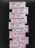 Coreea de Nord 5 chon 1995 (1988) Pyongyang Cultural Festival unc pret pe bucata