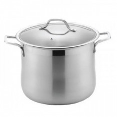 Oala Inox cu Capac Yena 30cm 18l Bohmann BH3025 foto