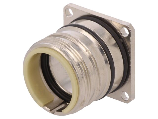 Carcasă conectori HARTING M23 ComLock filet exterior EMC pentru montaj pe panou