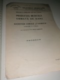 PROGRAM -PRODUCTIA MUZICALA URMATA DE DANS A SOC CORALE CARMEN-19 FEB 1930