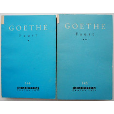 Faust (2 volume) &ndash; J. W. Goethe (Traducere Lucian Blaga)