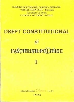 Drept Constitutional Si Institutii Politice foto