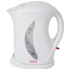 Cana electrica ZILAN Alb ZLN-8496, Capacitate 1.7L, Putere 1850-2200W,