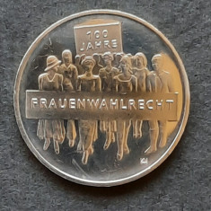 Moneda de argint - 20 Euro 2019 "Frauenwahlrecht", D - Germania - A 2639
