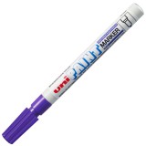 Marker cu vopsea pe baza de ulei,varf fin rotund,0.8-1.2 mm-violet