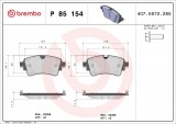 Set placute frana BREMBO P85154