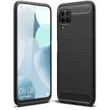 Husa TPU Tech-Protect Carbon pentru Huawei P40 lite, Neagra