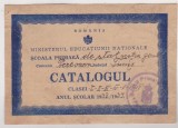 Romania Regat Ministerul educatiunii nationale catalogul Clasei Anul Scolar 1938-1939