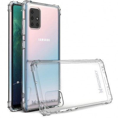 Husa TPU WZK Military Antisoc pentru Samsung Galaxy A21s, Transparenta foto