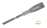 Daltă rotundă 7mm/20mm &ndash; pentru daltă electrică Arbortech Power Chisel