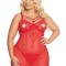 Set 2 piese Aldona 1890, red - XL