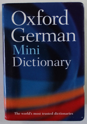 OXFORD GERMAN MINI DICTIONARY , GERMAN - ENGLISH / ENGLISH - GERMAN , 2008 foto