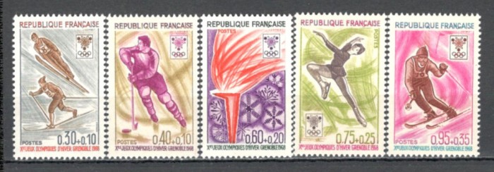 Franta.1968 Olimpiada de iarna GRENOBLE SF.564