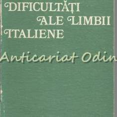 Dificultati Ale Limbii Italiene - Doina Condrea Derer - Tiraj: 9200 Exemplare