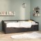 vidaXL Pat de zi cu 3 locuri cu sertare, gri, 90x200 cm lemn masiv pin 322173