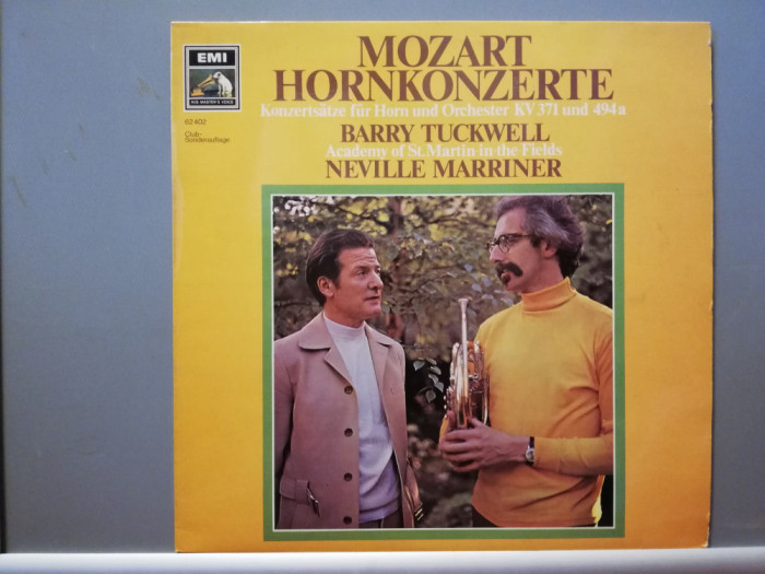 Mozart &ndash; Horn Concertos kv 371 &amp; 494a (1972/EMI/RFG) - Vinil/Vinyl/NM+