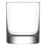 Set 6 pahare pentru whisky LAV Ada din sticla, 320 ml, 79x93 mm