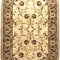 Covor Clasic, Lotos 523, Crem / Bej, Oval, Diverse Dimensiuni, 1800 gr/mp - 80x200 cm