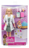 PAPUSA BARBIE DOCTOR PEDIATRU SuperHeroes ToysZone, Mattel
