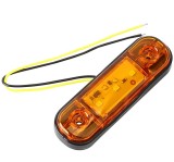 Lampa gabarit auto cu LED 12V-24V Portocalie - 104-Amber